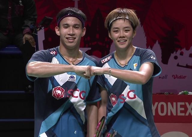 印尼队碾压丹麦队,黄鸭组合高光表现 印尼队碾压丹麦队,黄鸭组合高光表现